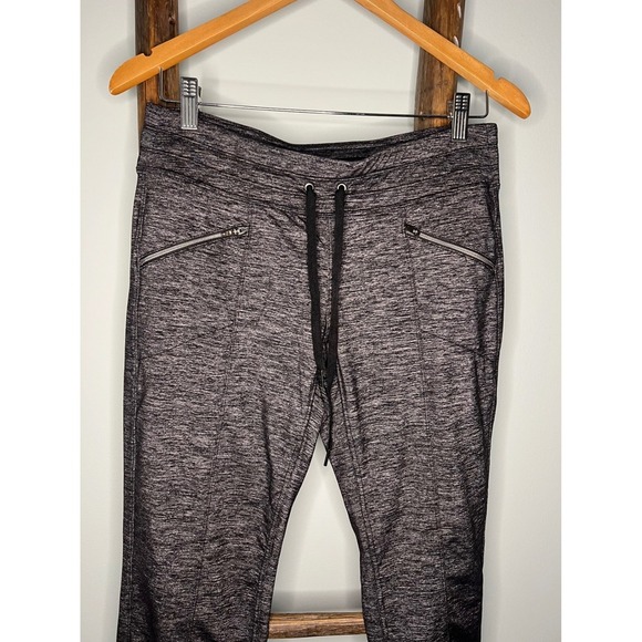 Athleta Gray Heathered  Jogger Pants XS - Picture 3 of 6